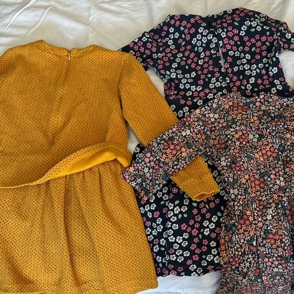 Bundle - 3 bright long sleeve dresses - size4 - Picture 6 of 6
